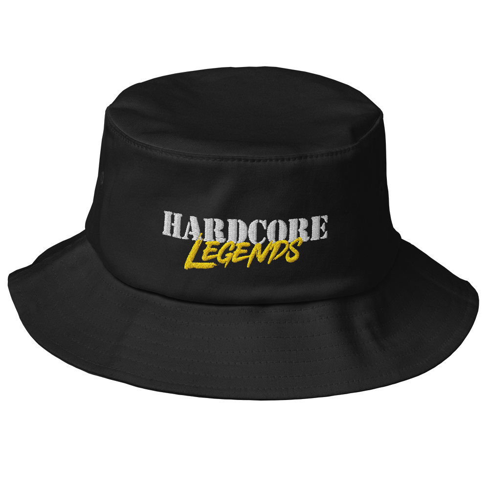 Hardcore Legends Old School Bucket Hat stiched