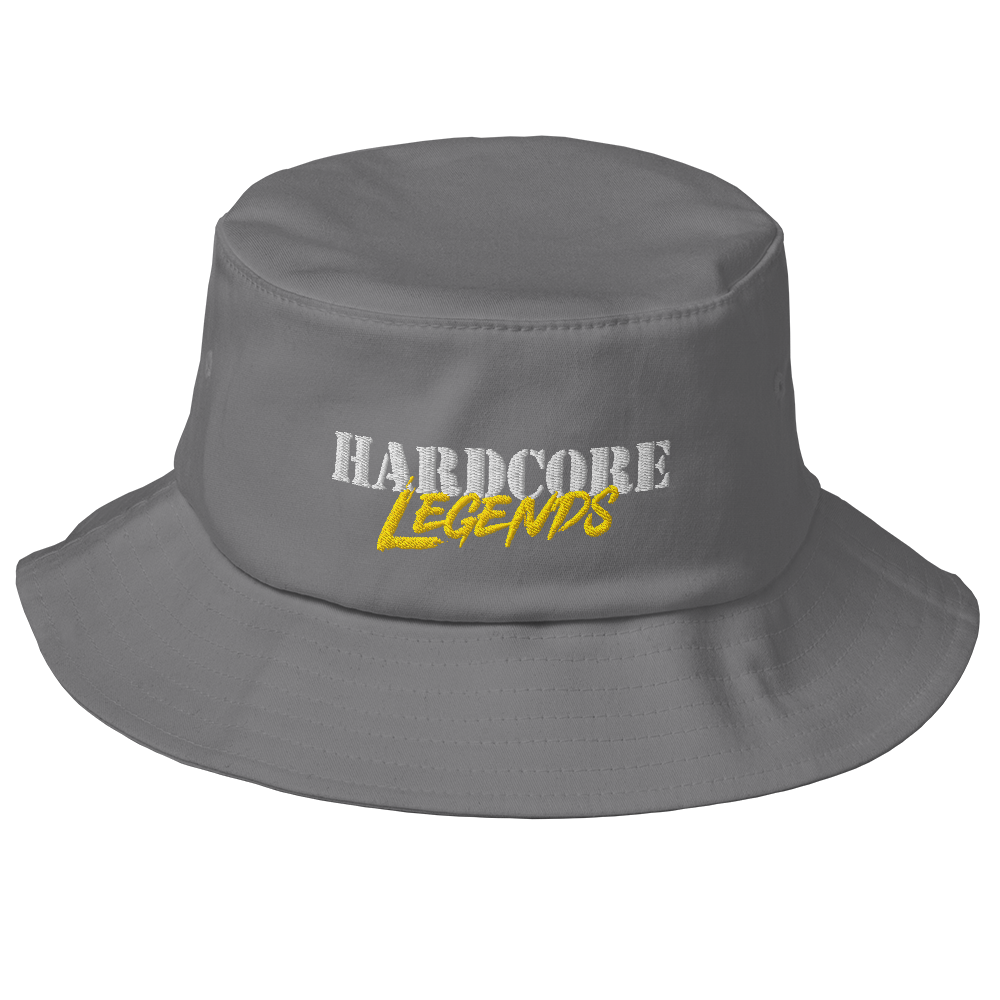 Hardcore Legends Old School Bucket Hat stiched