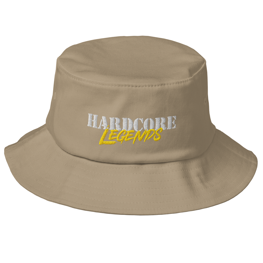 Hardcore Legends Old School Bucket Hat stiched