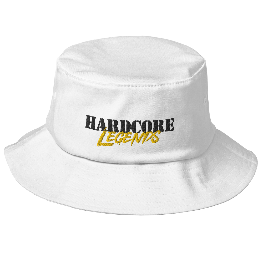 Hardcore Legends Old School Bucket Hat stiched